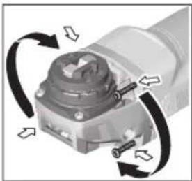 BOSCH GWX 9115 Professional - 旋转机头 - 1