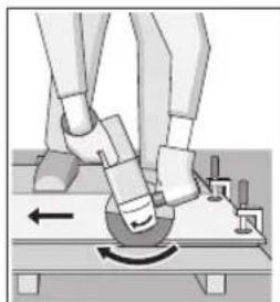 BOSCH GWX 9115 Professional - 防止再起動功能 - 1