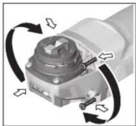 BOSCH GWX 9115 Professional - 旋轉機頭 - 1