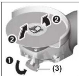 BOSCH GWX 9115 Professional - Melepas alat gerinda - 1