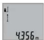 BOSCH GLM 50 Professional - Misurazione in continuo (vedi figura E) - 1