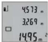 BOSCH GLM 50 Professional - Ytmätning (se bild C) - 1