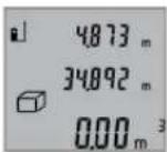 BOSCH GLM 50 Professional - Mereni objemu (viz obr.D) - 1