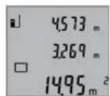 BOSCH GLM 50 Professional - Misurazione di superfici (vedi figura C) - 1