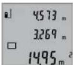 BOSCH GLM 50 Professional - Meranie plochy (pozri obrazok C) - 1