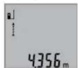 BOSCH GLM 50 Professional - Ilgstoša mérīsana (attels E) - 1