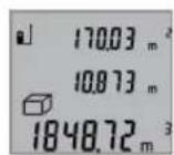 BOSCH GLM 50 Professional - Misurazione di volumi (vedi figura D) - 2