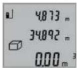 BOSCH GLM 50 Professional - Pomiar objetosci (kubatury) (zob. rys. D) - 1