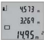 BOSCH GLM 50 Professional - 测量面积 (参考插图 C) - 1