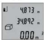 BOSCH GLM 50 Professional - Medicón de volumen (ver figura D) - 1