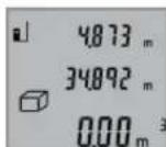 BOSCH GLM 50 Professional - Volummåling (se bilde D) - 1
