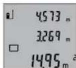 BOSCH GLM 50 Professional - Pinta-alamittaus (katso kuva C) - 1