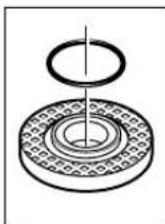BOSCH GBR 14 CA Professional - Inserting Diamond Cup Wheels - 1