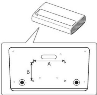 SAMSUNG The Premiere LSP9T - De projector aan de wand monteren - 2