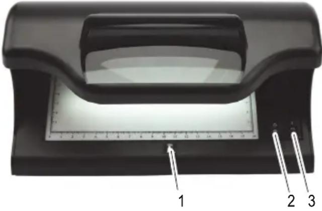 OLYMPIA UV 585 - Operating Elements - 1