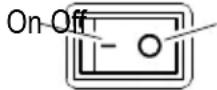 OLYMPIA UV 585 - Switching the UV lamp on and off - 1