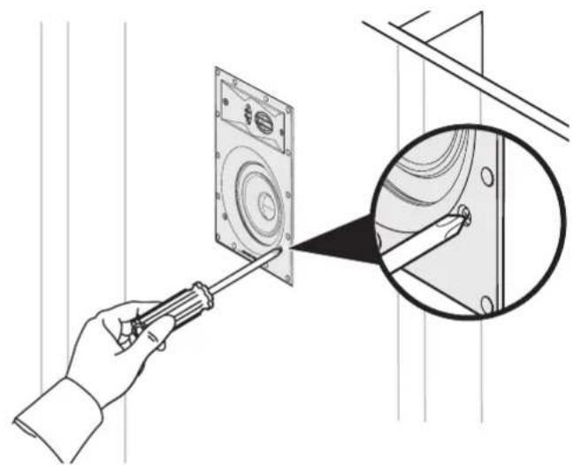 BOSE Virtually Invisible 89 - Installing the speaker - 2