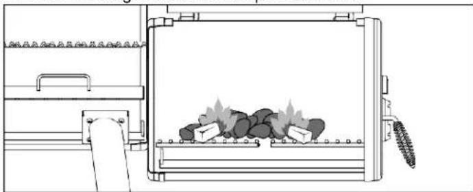 Broil King Smoke Offset 500 - Paso 3: Lighting - 1