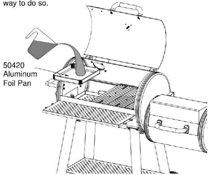 Broil King Smoke Offset 500 - WATER PAN: - 1
