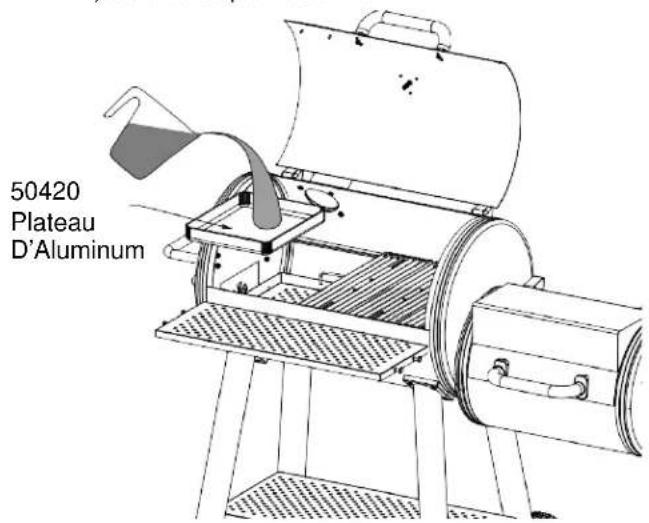 Broil King Smoke Offset 500 - PLAT D'EAU: - 1