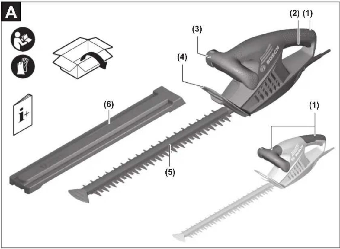 BOSCH EasyHedgeCut 55 - olwJs jS Jl oj jI - 1