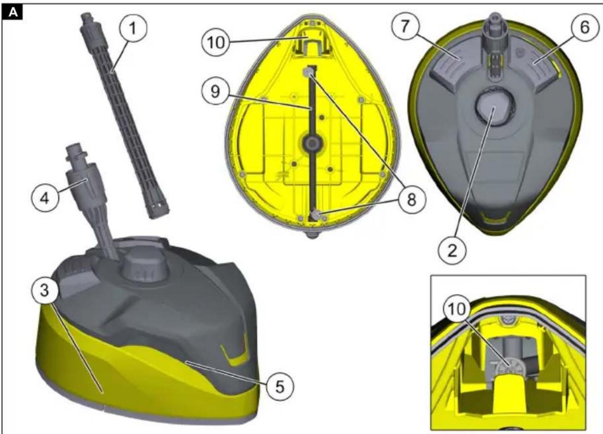 Kärcher K7 Smart Control Home - T 7 T-Racer Surface Cleaner - 2