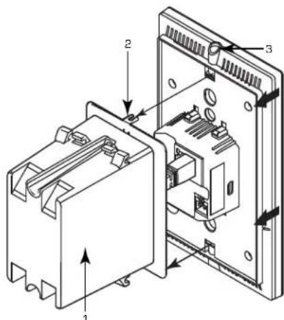 QSC TSC55wG2 - Installation par montage en surface du TSC-55W-G2 - 6