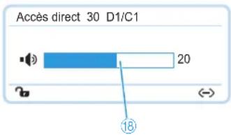 SENNHEISER ADN CU1 - Régler le volume des haut-parleurs des postes - 1