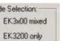 SENNHEISER GP SR 3200 - Paramétrage du CHM en fonction des récepteurs de votre exposition (Mode Selection) - 2