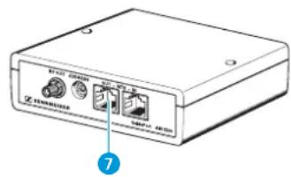 SENNHEISER GP SR 3200 - Raccorder les antennes actives aux émetteurs de cellule - 2