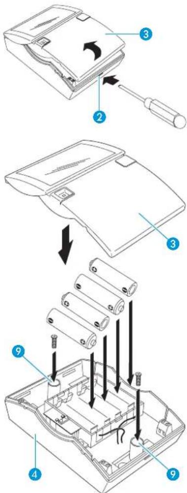 SENNHEISER GP SR 3200 - Monter l'identificateur GP ID 3200-IN sur un mur - 1