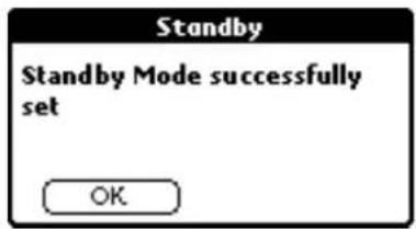 SENNHEISER GP SR 3200 - Mettre un identificateur en mode veille (Standby on) - 2