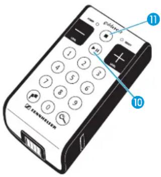 SENNHEISER GP SR 3200 - Répéter les événements stockés - 1