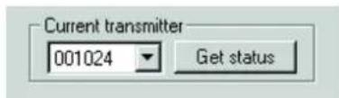 SENNHEISER GP SR 3200 - Afficher les informations d'etat des émetteurs de cellule - 1