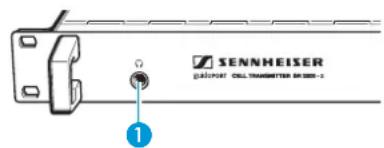 SENNHEISER GP SR 3200 - Raccorder le casque d'écoute - 1