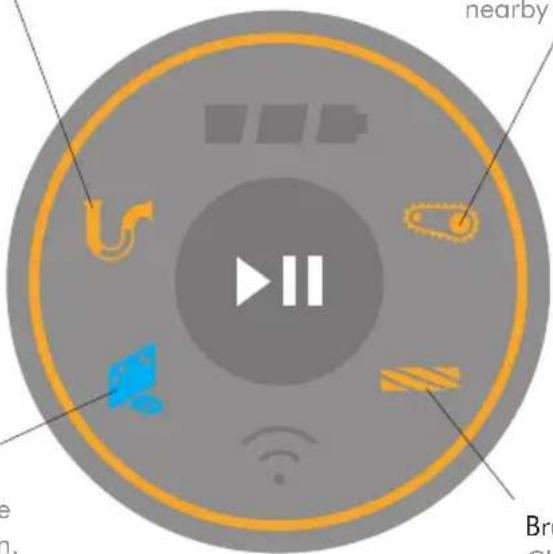 DYSON 360 Heurist - Tracks or robot stuck - 1