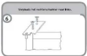 CANDY CHTF 544SH - DE DRAAIRICHTING VAN DE DEUR VERANDEREN - 6