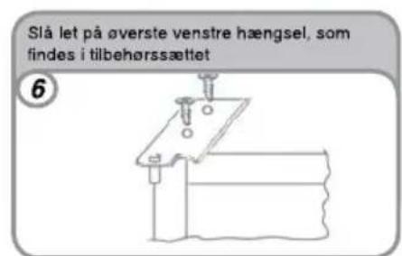 CANDY CCTOS 245XH - ÆNDRING AF LÅGERNES ÅBNINGSRETNING - 5