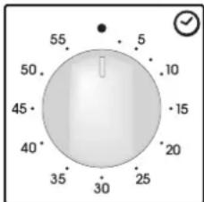 CANDY FCS 65 X - USING THE MINUTE TIMER - 1