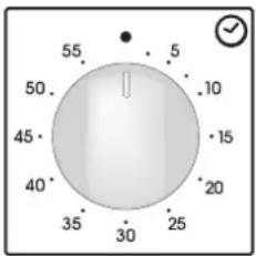 CANDY FCS 65 X - USO DEL CONTAMINUTI 3.2 USO DEL TEMPORIZZATORE - 1
