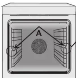 CANDY FCS 65 X - Entfernen und Reinigung des Grillrosts: - 1