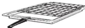 CANDY FCS 65 X - The tray holder - 1