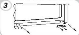 CANDY CFBL 2150 NN - INVERSER LE SENS D'OUVERTURE DES PORTES - 3