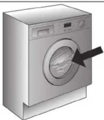 CANDY CMLB106 - WARNING: DURING THE WASHING CYCLE, THE WATER CAN REACH A TEMPERATURE OF 90^ . - 7