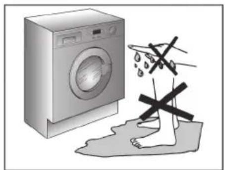 CANDY CMLB106 - WARNING: DURING THE WASHING CYCLE, THE WATER CAN REACH A TEMPERATURE OF 90^ . - 4