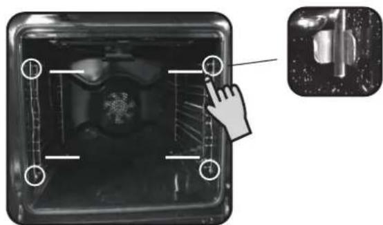CANDY CELF609XE - RIMOZIONE E PULIZIA DELLE GRIGLIE - 1