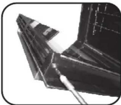 CANDY FCE 848 VX WFE - ENTFERNEN UND REINIGEN DER GLASTÜR - 5
