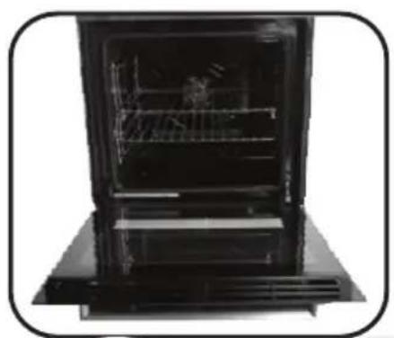 CANDY FCE 848 VX WFE - REMOVAL AND CLEANING OF THE GLASS DOOR - 1
