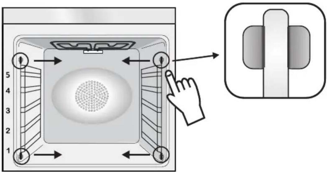 CANDY FCE 848 VX WFE - RETRAIT ET NETTOYAGEDESGRILLES - 1
