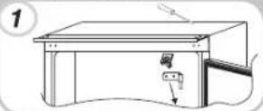 CANDY CFBD 2650 A SN - DE OPENINGSRICHTING VAN DE DEUREN OMDRAAIEN - 1